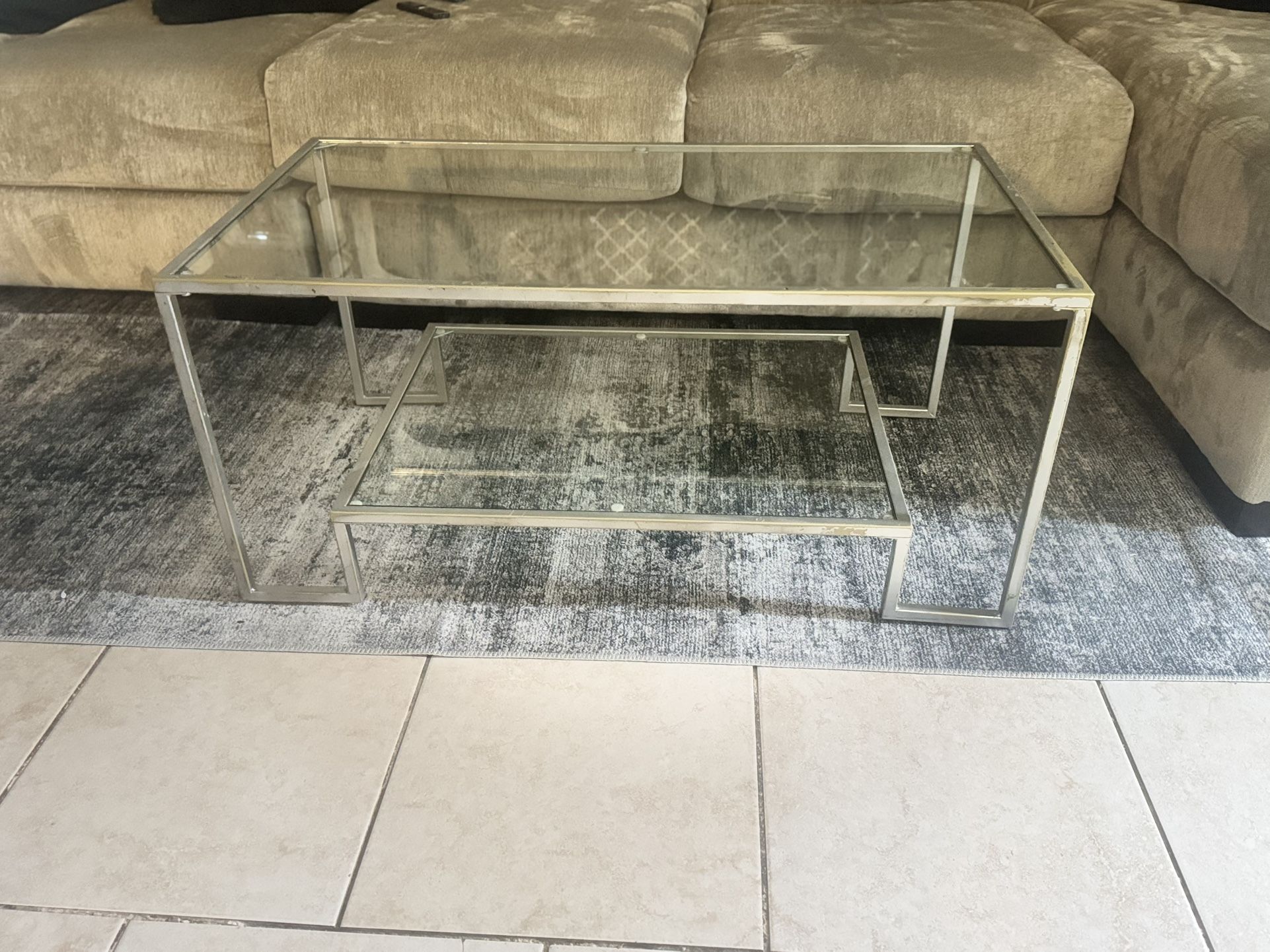 Glass Coffee Table โ Modern & Chic