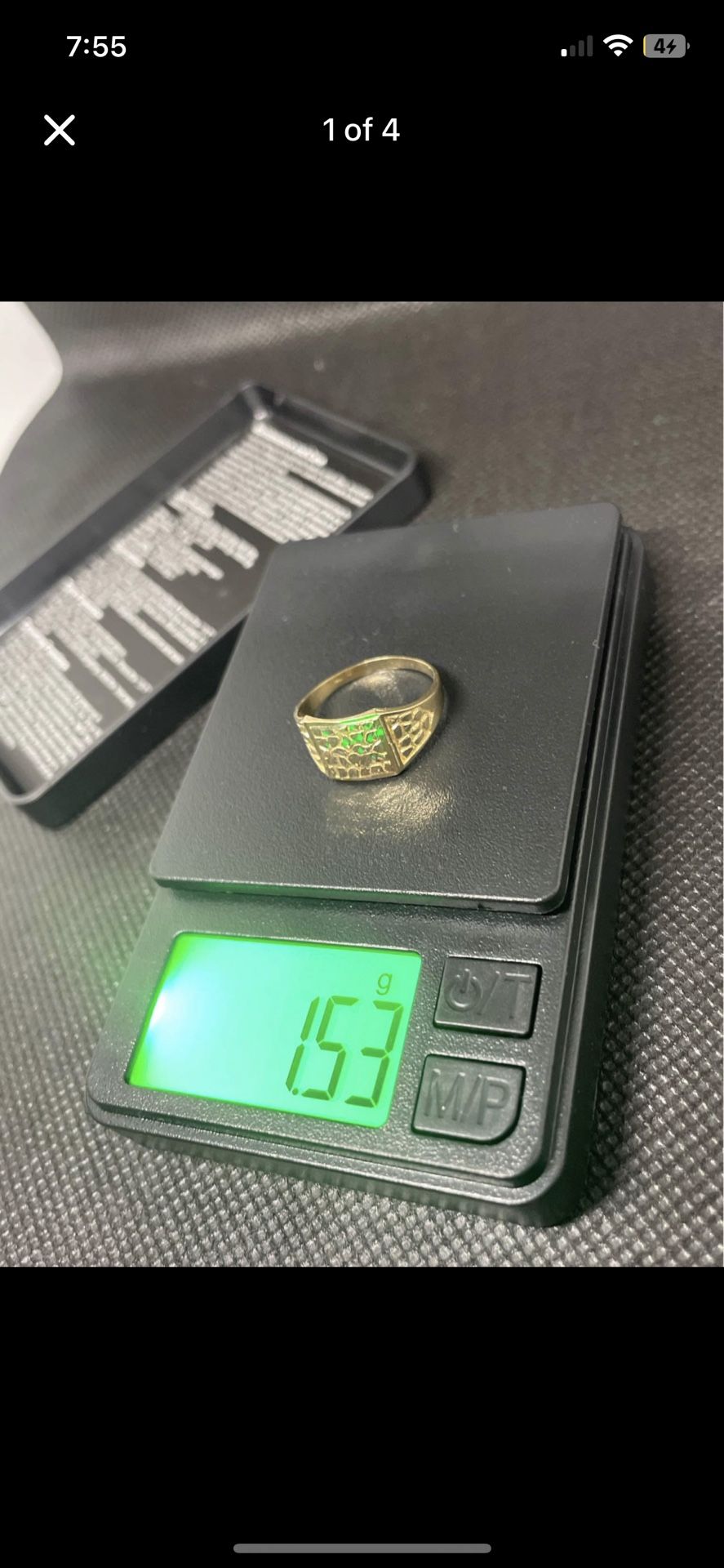 10k Nugget Ring