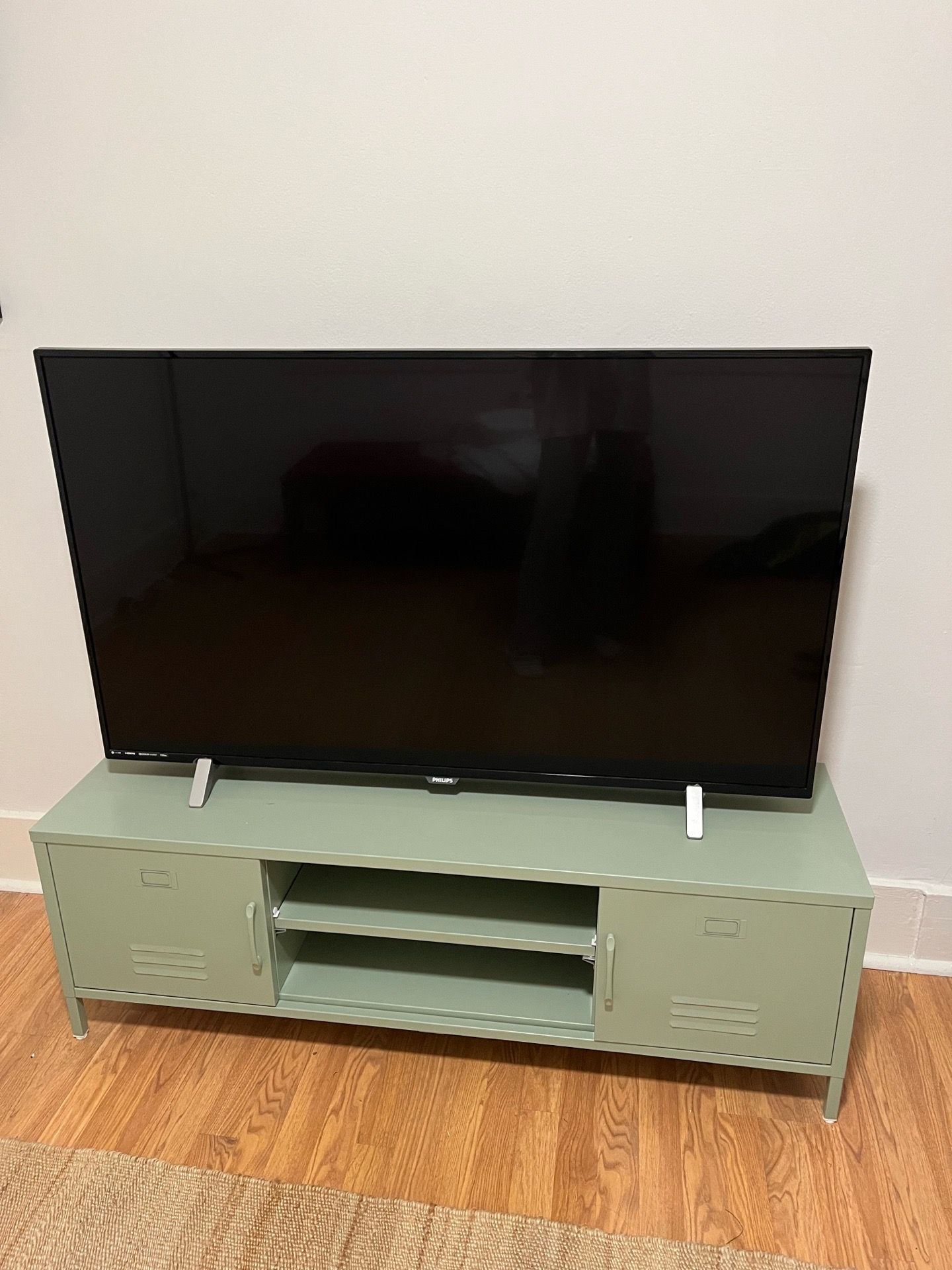 Green TV Stand Locker