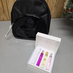 Versace Women's New Back Pack & 3 Travel Parfumes