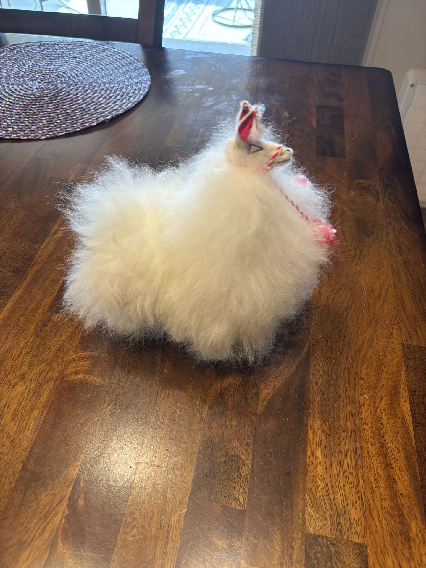 Vintage Handmade Llama Alpaca Plush
