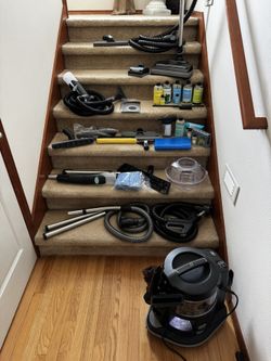 Rainbow E2 Black Series Vacuum. Loaded!