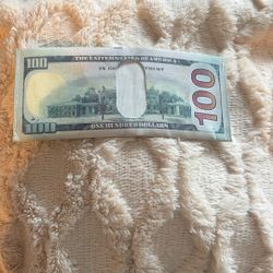 Wallet $100 Billfold 