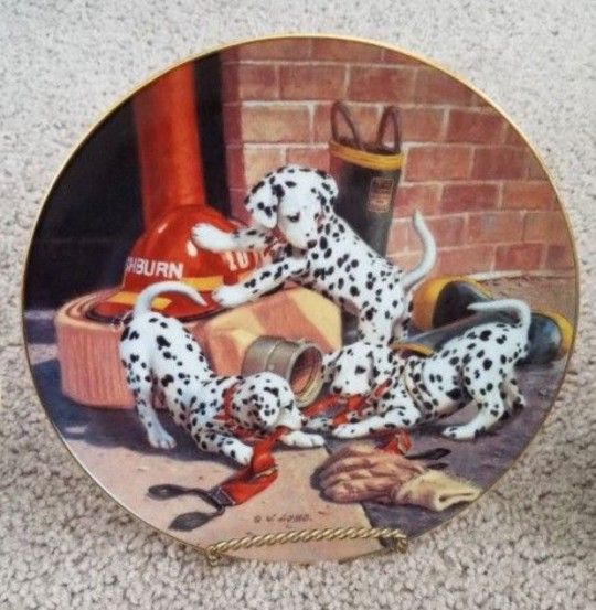 Dalmatian Collectors Plates