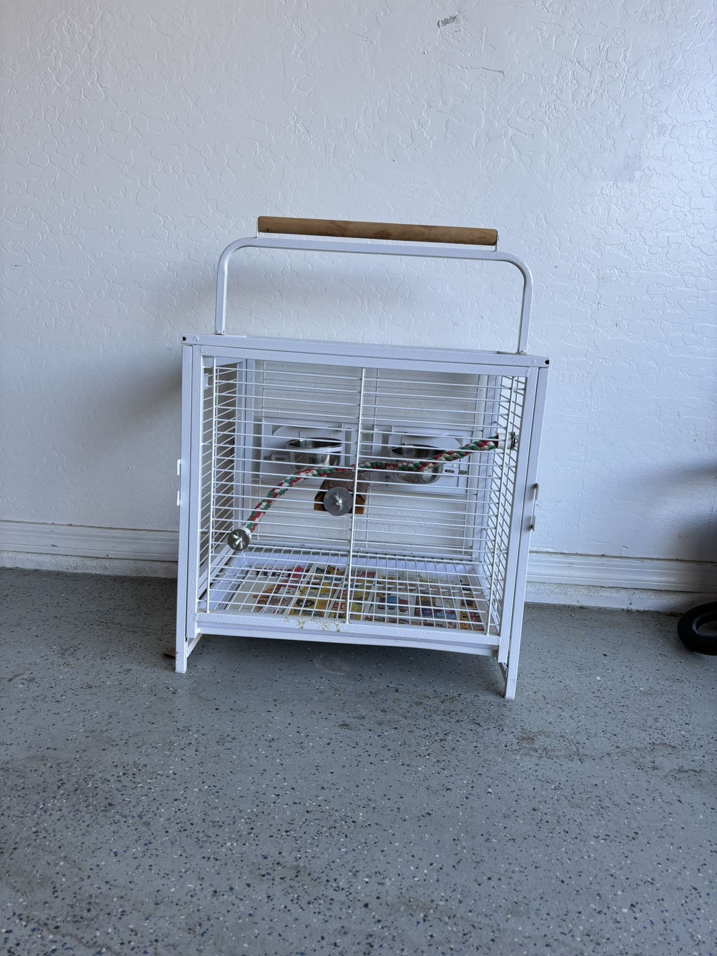 Very Lightly Used Travel Bird Carrier Cage