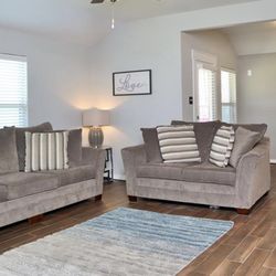 2-Piece Sofa & Loveseat Set