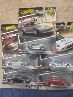 Hot wheels premium Modern Classics set