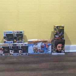 Funko Pops, Anime Figures And One Piece Thousand Sunny