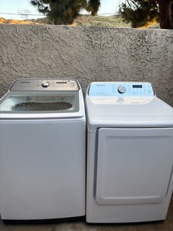 Samsung washer and gas dryer