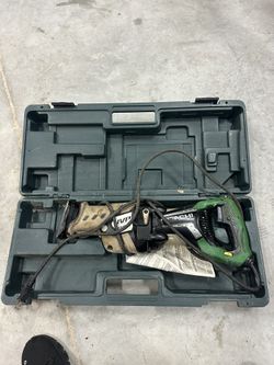Hitachi reciprocating saw