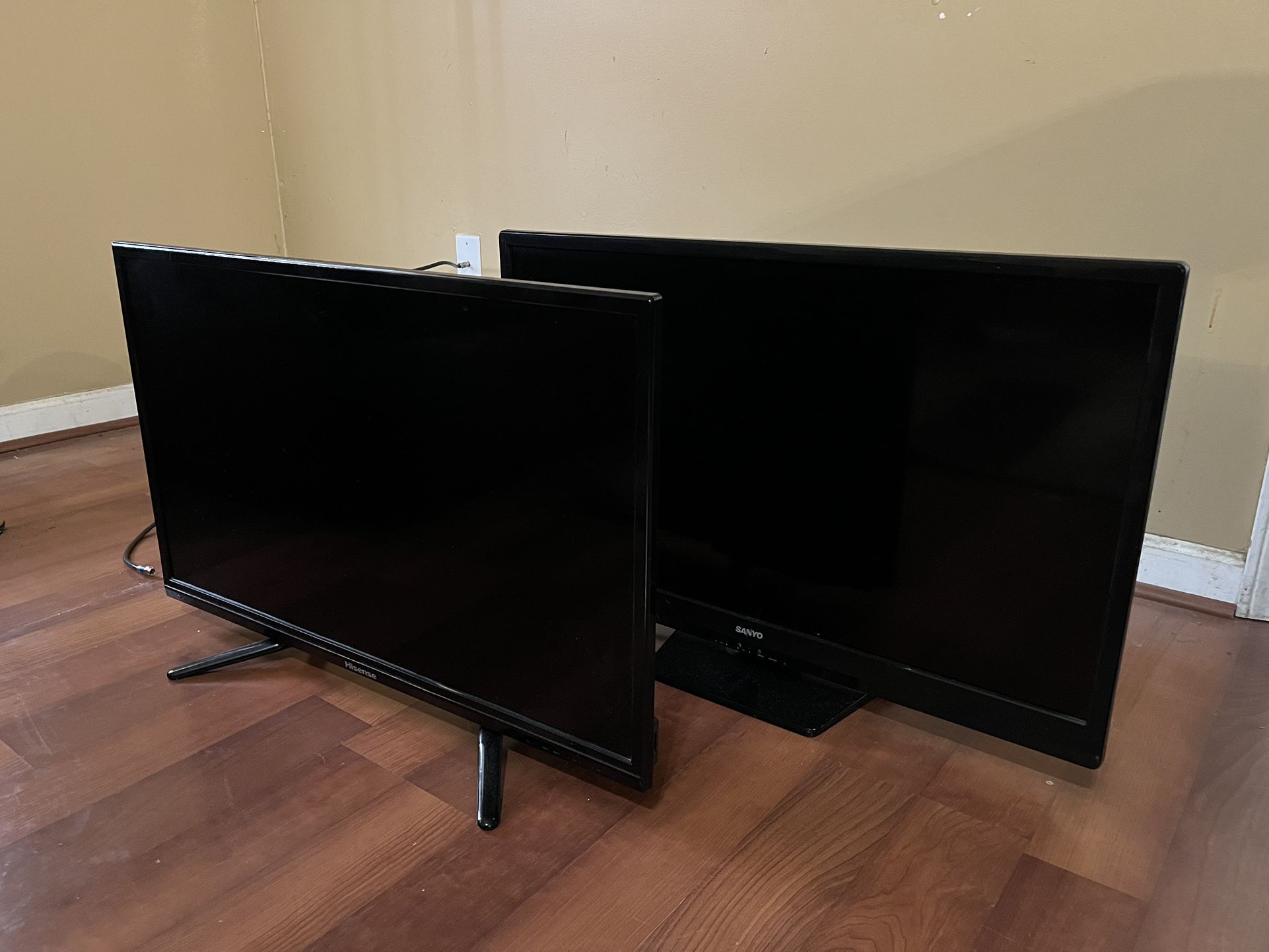30” Inch Flat Screen TV’s (2 of them)