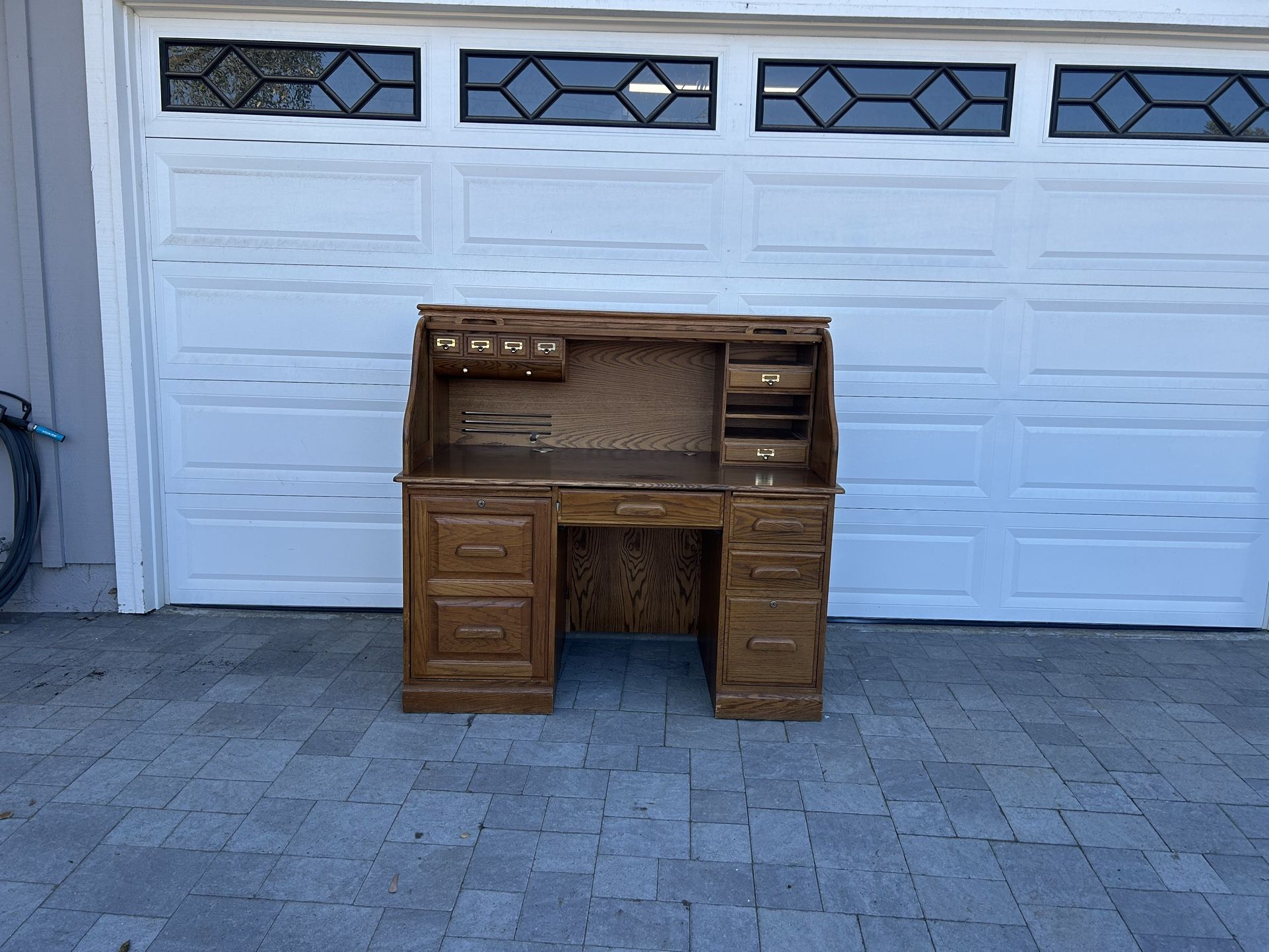 Oak Computer Desk