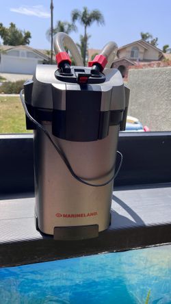 Canister fish tank filter Marineland brand 100gallons