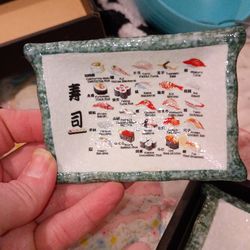 Sushi glass collection