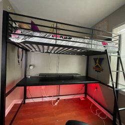 Loft Bed With Lights 