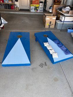 Cornhole Board Set with Bean Bags