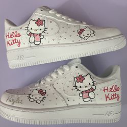 Custom made Hello Kitty shoes 