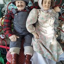 William Wallace Jr. porcelain dolls.