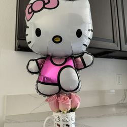 Hello Kitty Mug Arrangement/Arreglo