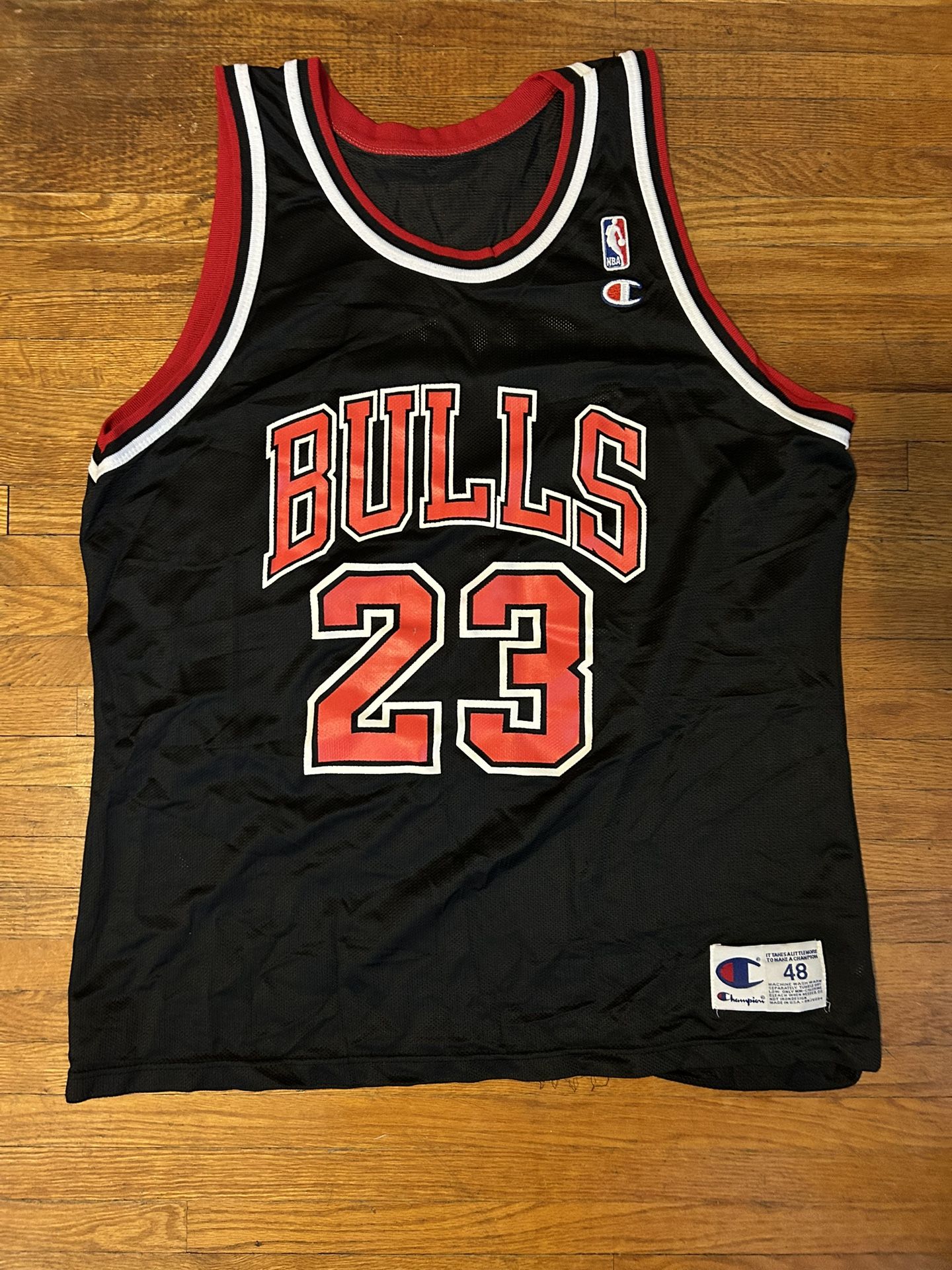 Vintage Michael Jordan Champion Basketball Jersey Size Men’s Large 48