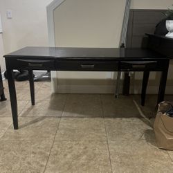 Desk And Nightstand Set