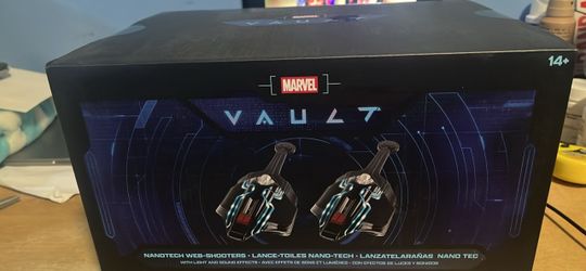 Spider-Man nano web shooters marvel vault