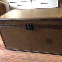Leather Trunk