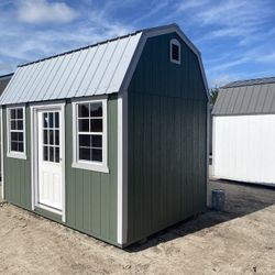 8x12 Side Lofted Barn