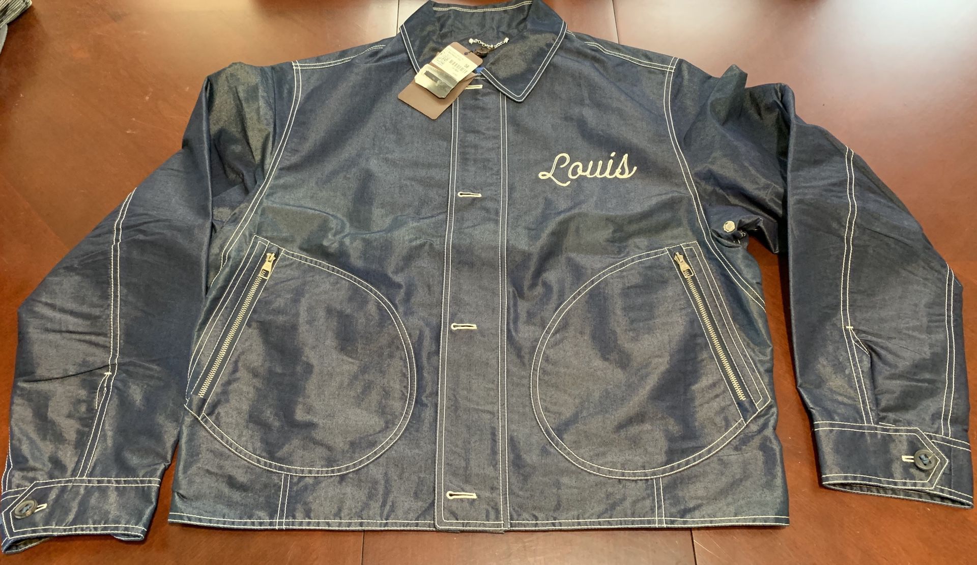 Louis Vuitton Embroidered Jacket. Men's Size LV 58 = XXXL.
