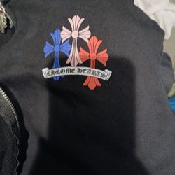 Chrome Hearts Men's Black Hoodie