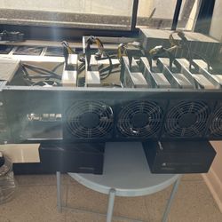 8 GPU miner NVIDIA 3070 3060TI