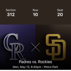 Padres Vs Rockies 