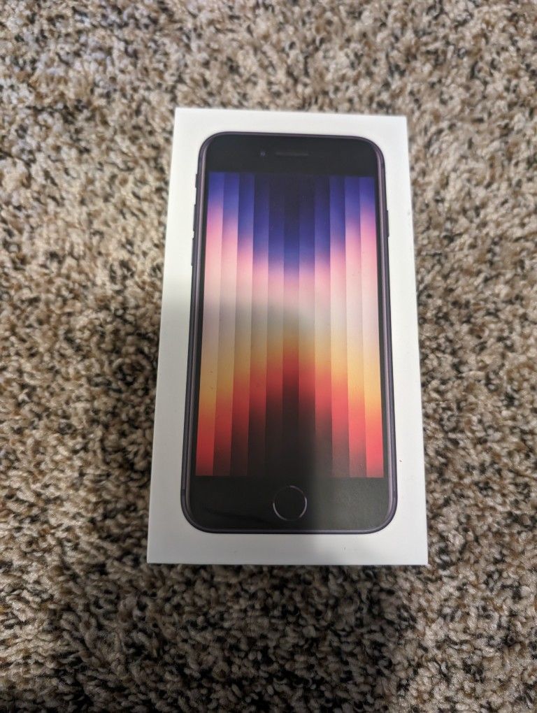 iphone SE 3 5G Box and accessories only. No phone