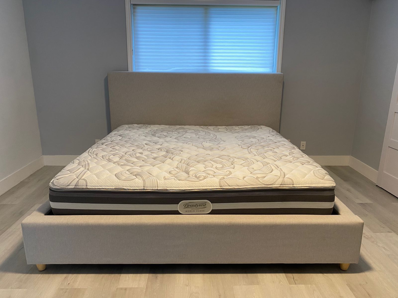 Almost New Expensive Bed Frame And Mattress.