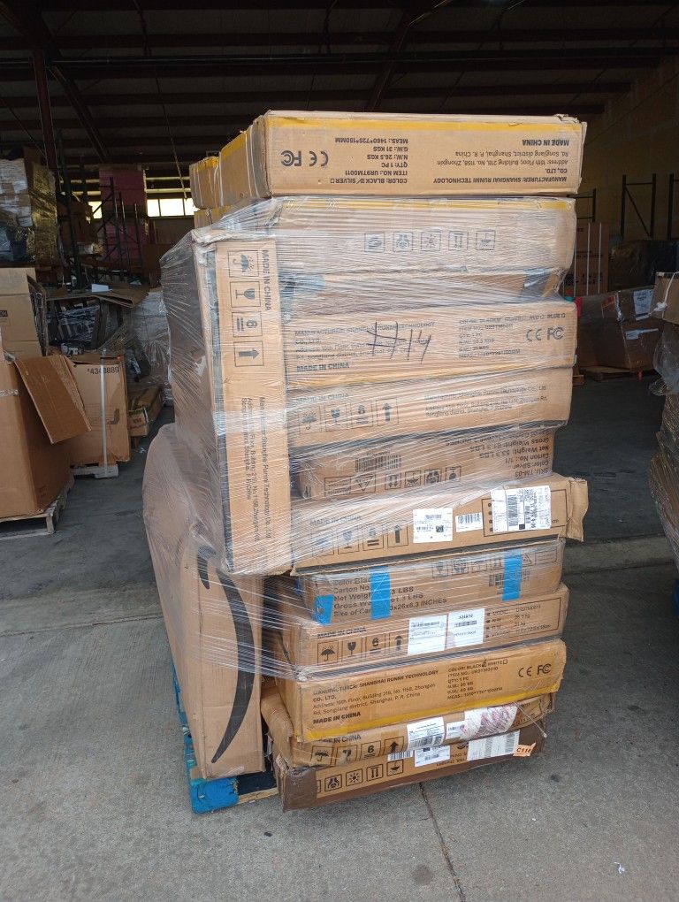 Tredmill Pallets Available Over Stock Shelf Pulls Online Returns Price Is Per Pallet 12 To 15 Units