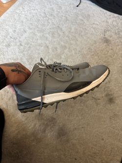 Jordan Sneakers Gray Leather Low-Top