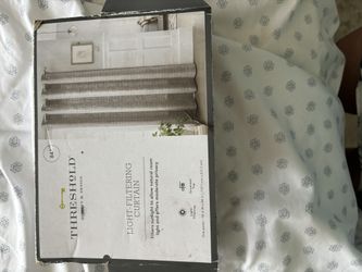NEW! Curtain With Grommets 54” X 84”
