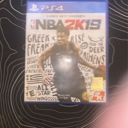 NBA 2K19 PS4 Disc