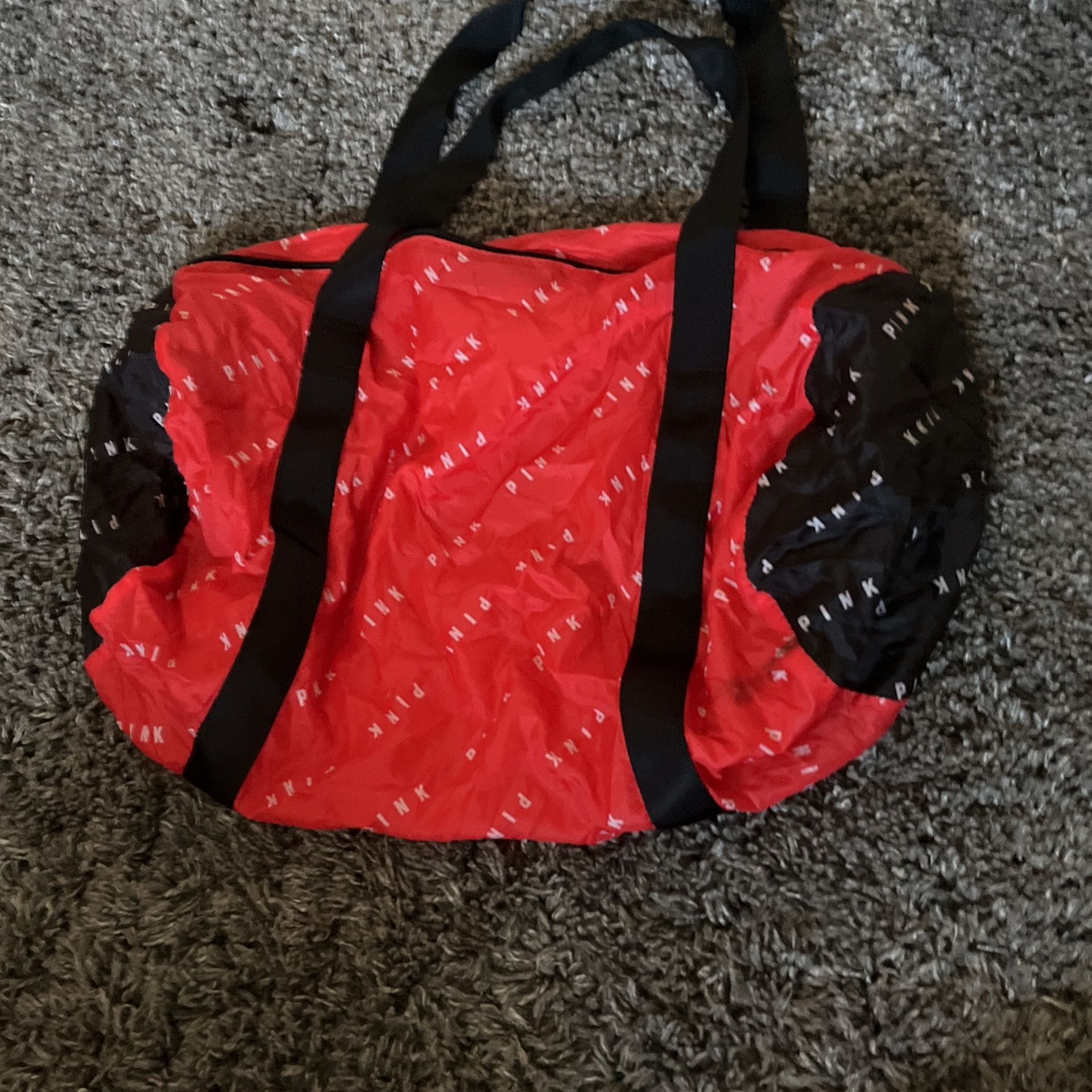 Pink Duffle Bag