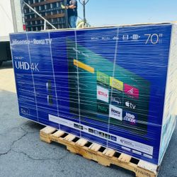 70 “ Hisense Smart 4K LED HDR TV