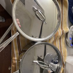 All-Clad 3qt Saucepan + 10in Fry Pan With Kids