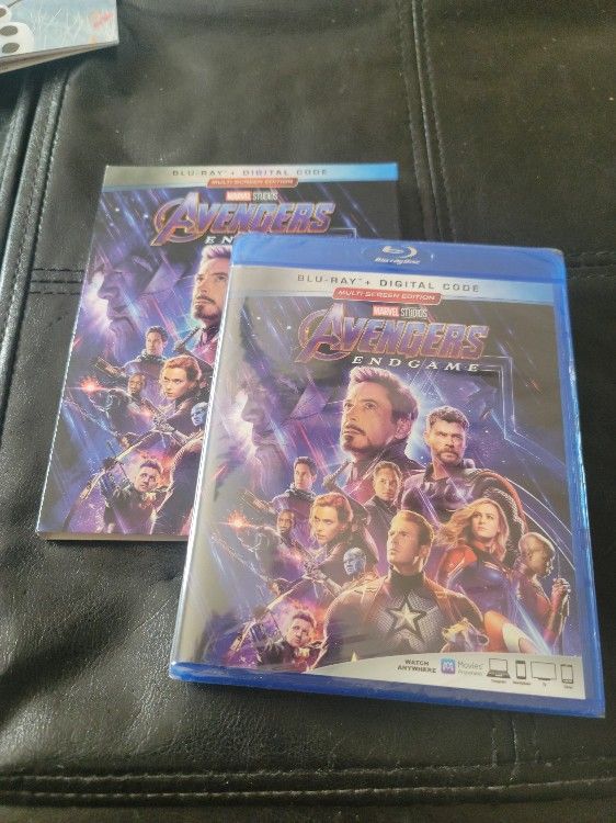 Avenger End Game Blu-Ray Unopened