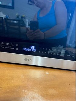 LG Smart 30 in. W 2.1 cu. ft. Over the Range Microwave...