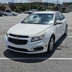2016 Chevy Cruze  Lt 
