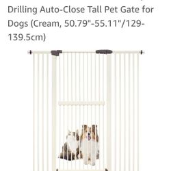 Extra Tall Pet Gate 61in H