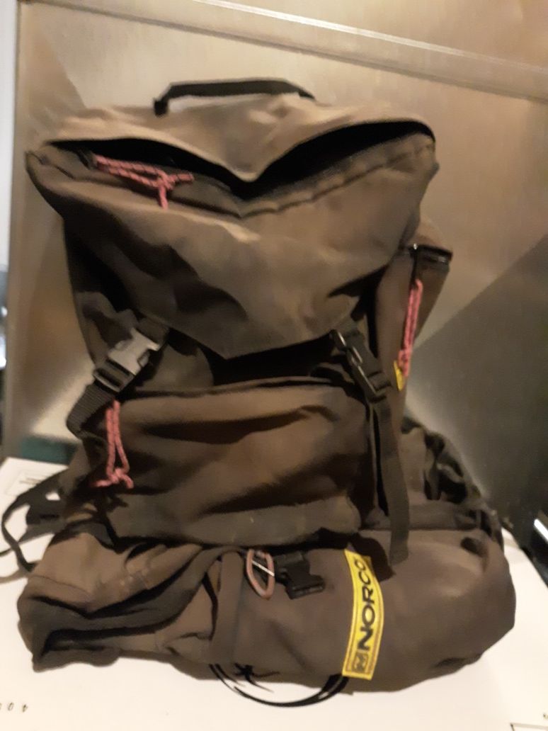 Vintage cycling saddle bags