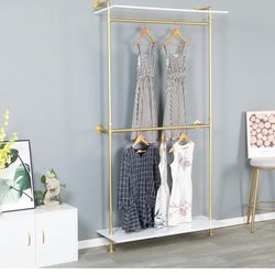 Mounted Clothing rack 