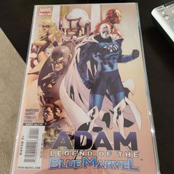 Adam Legend of the Blue Marvel comic high grade