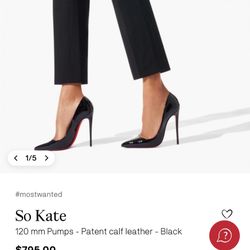 Christian Louboutin Heels Size 39(I Don’t Know What Size That Is, It’s How They Size Them) Used As Seen In Photos But Decently Clean