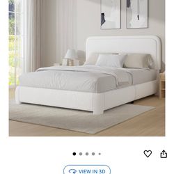 Full Size Bed Frame + Mattress 